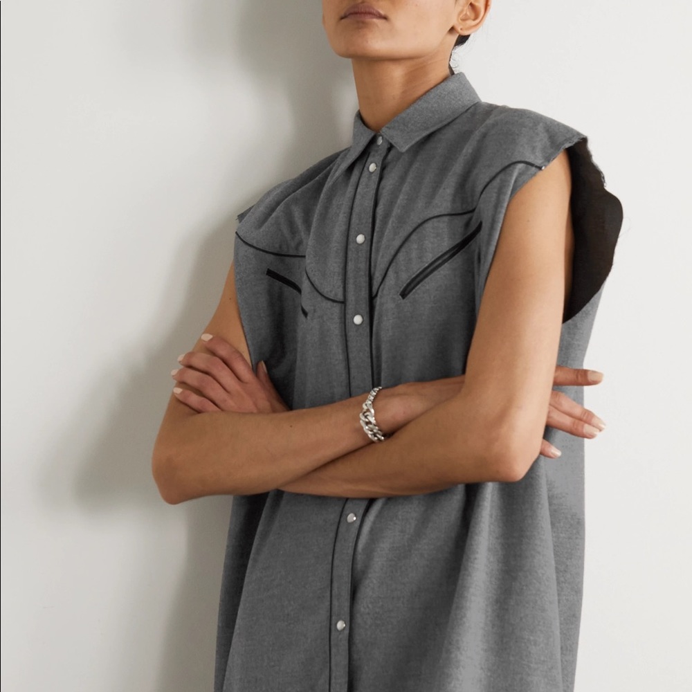 MM6 Maison Margiela Flannel Dress